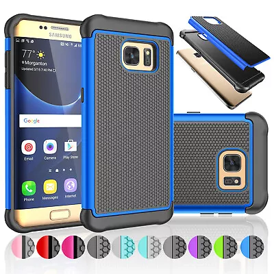 For Samsung Galaxy S7 S8 S7 Edge Phone Case Shockproof Hybrid Hard Slim Cover  • $6.89
