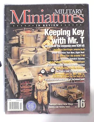 Military Miniatures In Review No. 16 Pre Owned! • $9.09