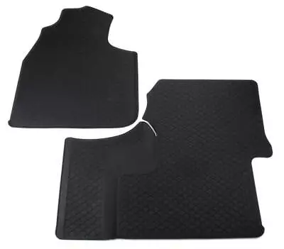 Genuine Front All Season Black Rubber Floor Mats For Mercedes Sprinter 2500 3500 • $96.03