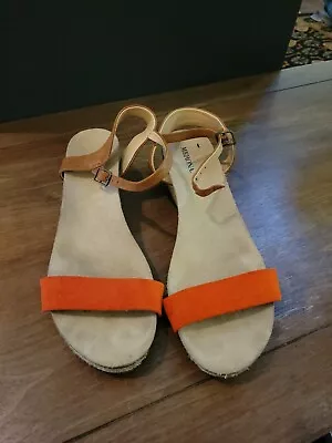 Merona Coral Short Wedge Sandals Size 8.5 • $11.70