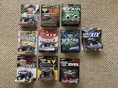 $5000 • Buy Hot Wheels Monster Jam Truck Complete World Finals X Collection Spectraflame Lot