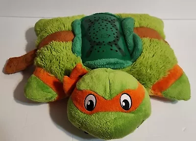 TMNT Pillow Pets 12  Dream Lites Michelangelo Night Light Plush Turtle 2013  • $19.95