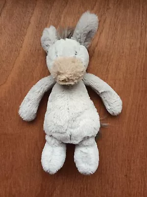 Jellycat Bashful Donkey Horse Soft Cuddly Floppy Beanie Hug Toy 8   • £15