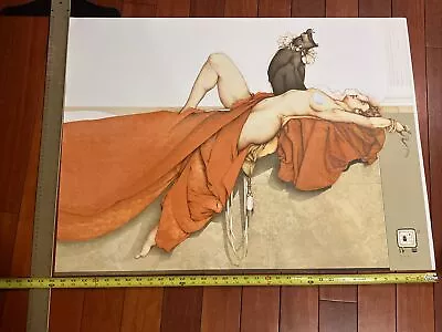 Michael Parkes Cleopatra 27x36 Large Stone Lithograph Paper Numbered 95/250 Sign • $2948.83