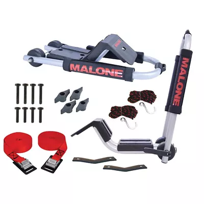 MALONE AUTO RACKS DownLoader Folding J-Style With Boarding Ramp Kayak Carrier • $161.95