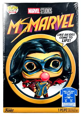 Funko Pop Tees MS. MARVEL Limited Edition Size X Large Unisex T-Shirt In Box New • $8.99