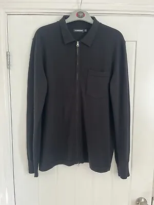 £9.50 • Buy 100% Genuine J Lindeberg Zip Up Cardigan Jacket, Large, Black