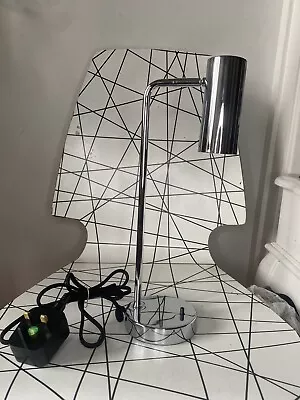 Habitat Dipped Lamp Retro Style Chrome MCM • £39.99