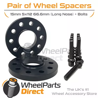 Spacers & Bolts 15mm For Merc E-Class E55 AMG [W210] 98-02 On Original Wheels • $73.98