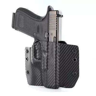 OWB Kydex Holster - Black Carbon Fiber - For Springfield Armory Handguns • $34.99