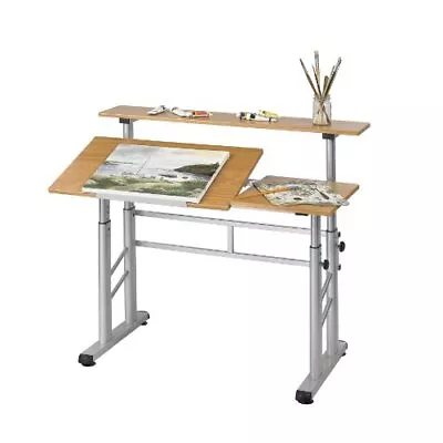 Safco Height Adjustable Split Level Drafting Table - Rectangle - 47.25  X 29.75  • $539.70