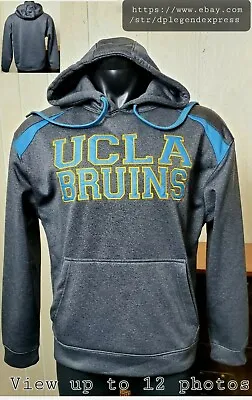 NCAA UCLA Bruins Campus Drive Stitched Logo Gray Pullover Hoodie Sweatshirt Sz S • $11.99