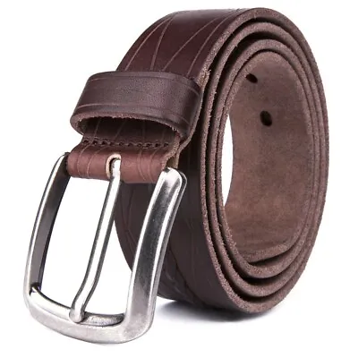 Belts For Men Genuine Leather Belt Casual Dress Mens Belt • $15.99