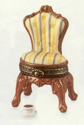 Chair PHB Porcelain Hinged Box By Midwest Of Cannon Falls • $24.98
