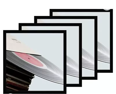Vinyl Record Frames - Black - Love The Album Cover? Frame It! • $15