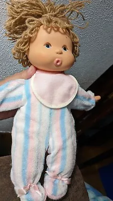 Vintage Famosa Doll Made In Spain Yarn Hair Terry Cloth Outfit. 12 Inch Blue Eye • $10