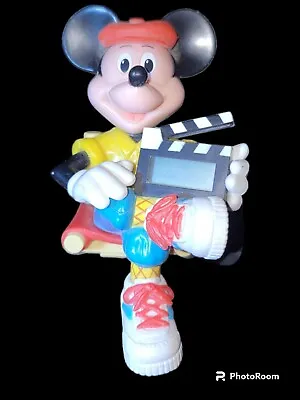 Disney 1991 Mickey Mouse Director Talking Alarm Clock  Missing Bottom Not Tested • $20