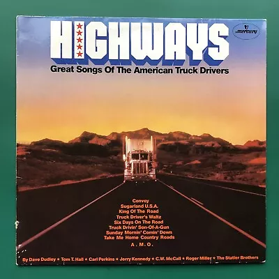 HIGHWAYS (Great Songs Of The American Truck Drivers) Country Folk LP Dave Dudley • £25.50