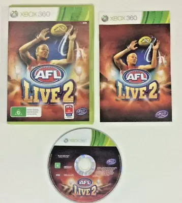 Afl Live 2  Xbox 360 Rated G Year 2004 • $10