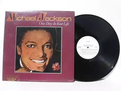 ARCHIVE MINT! MICHAEL JACKSON One Day In Your Life  White Label Promo LP  • $38.88