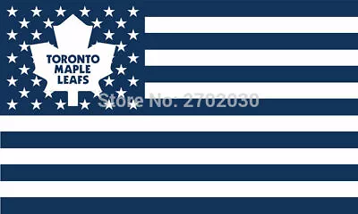 Toronto Maple Leafs Flag 3x5ft Banner Polyester Ice Hockey Stanley Cup Leafs001 • $15.99