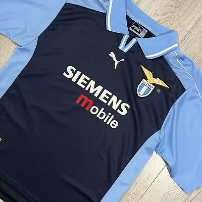 SS Lazio 2001/02 European Away Shirt Size Large. • £90