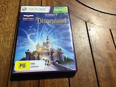 Disneyland Adventures Requires Kinect Sensor (Microsoft Xbox 360 2011) PAL GC • $14.99