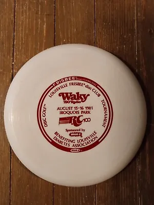 Louisville Frisbee Disc Club Kentucky Whamo Disc Golf Vintage 1981 100 D • $49.99