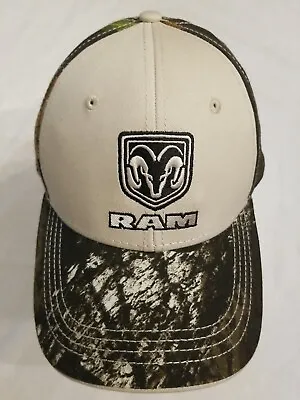 Dodge Ram H3 Headwear Cap Hat Tan Camo Adjustable HookandLoop One Size Chrysler • $14.25