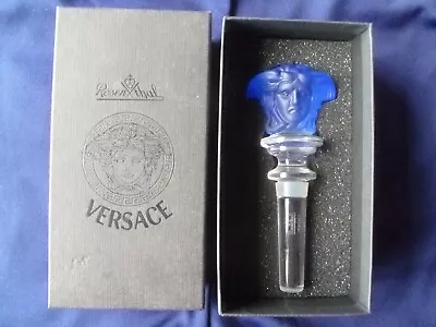 Versace By Rosenthal Authentic Glass Bottle Stopper New In Original Box • $73.43