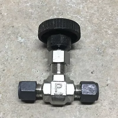 1/4 Tube 316ss General Purpose Needle Valve (5000 Psig) Parker 4Z(A)-V4LN-SS • $42