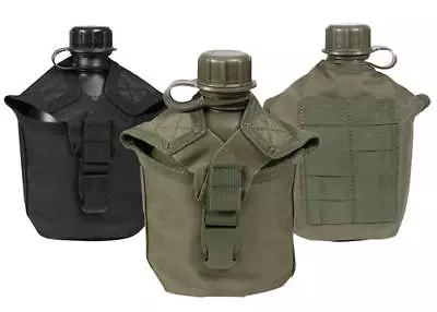 Rothco 40111 Molle Compatible 1 Qt. Canteen Cover - Olive Or Black • $11.95