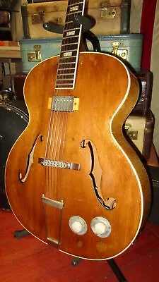 Vintage 1949 Epiphone Zephyr Blonde W/ Deluxe Vintage Gibson Hard Case • $2499