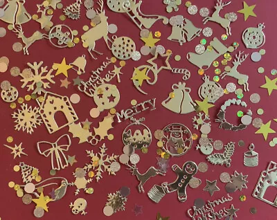 £2.95 • Buy Festive Gold Table Confetti Christmas Winter Wonderland Party Decoration