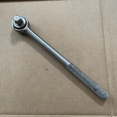 Unbranded 9-1/2” Long 1/2” Drive Ratchet . Tested Good Ready To Do Work #2 ! • $4.99