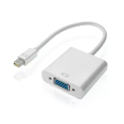 Mini Displayport To VGA Display Port For Apple Macbook Pro Mini White • $7.99
