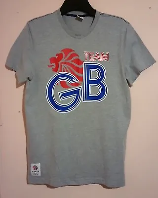 2012 London Olympics Team Gb Grey T Shirt Size M Medium Official Merchandise Vgc • £19.99