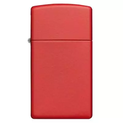 Zippo Slim Red Matte • $49.95