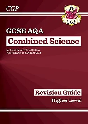 Grade 9-1 GCSE Combined Science: AQA Revision Guide With Online ... By CGP Books • £3.59