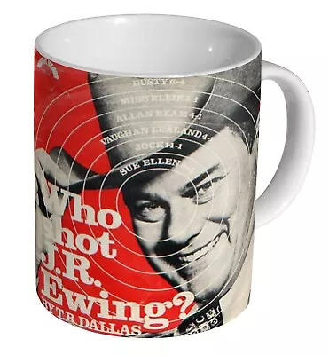 Dallas TV Show JR Ewing Face -  Coffee Mug / Tea Cup • £8.99