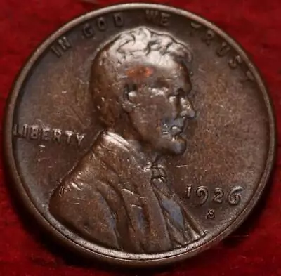 1926-S San Francisco Mint Copper Lincoln Wheat Cent • $0.99