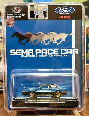 M2  SEMA CHASE 1987 Ford Mustang GT Custom Pace Car Foxbody 1/300 -Ships FREE • $69.99