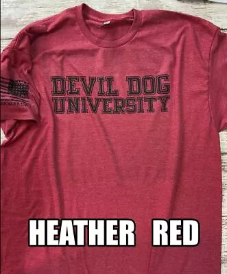 Marines Devil Dog University T-shirt  Marine Corps USMC DD-214 112 V1G • $15.95