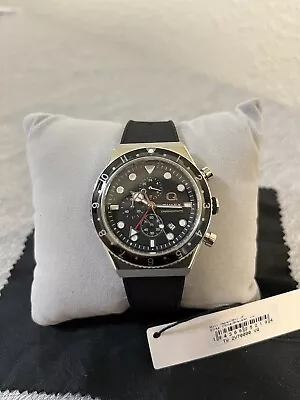 Timex Q GMT Chronograph 40mm Mens Watch Black Watch - Brand New • $115