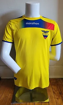 Marathon S 2012-14 Ecuador Home Soccer Football Jersey • $40.24