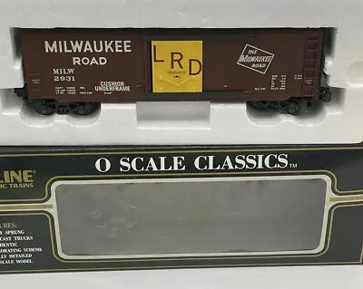 K-Line K761-1371 O Gauge Milwaukee Road Classic Boxcar #2931 • $64.95