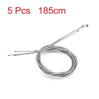 5pcs 185cm Length Metal Universal Accelerator Line Cable Wire For Motorcycle • $14.45