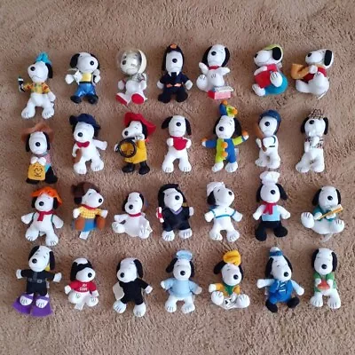 McDonald's Happy Set 28 Plush Snoopy Character Toys From Japan • $120