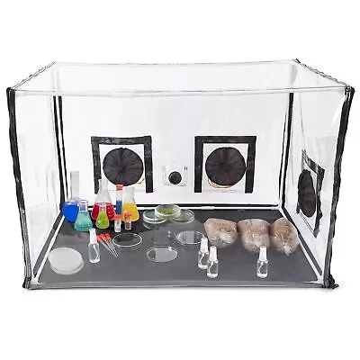 Still Air Box Mycology Portable Mushroom Planting Kit Large 31.5 X20.5x20.5 In • $52.44