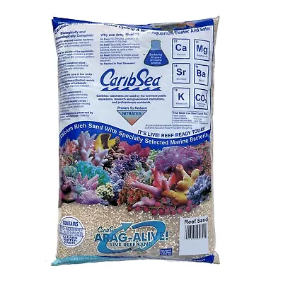 Caribsea Arag-Alive Special Grade Live Sand 20lbs / 9kg • £42.49